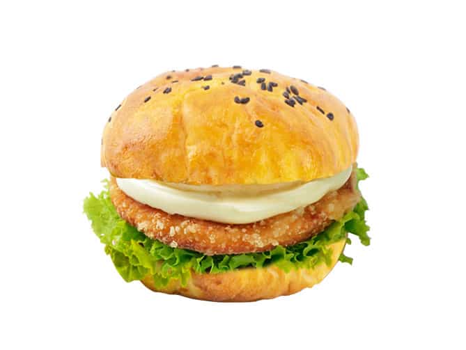 田园鸡腿堡
